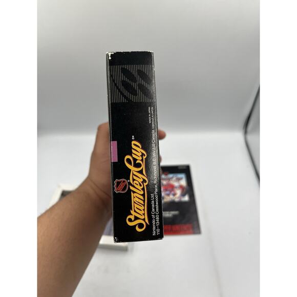 NHL Stanley Cup (SNES, 1993) Complete With Manual Tested Excellent Condition - Picture 13 of 15